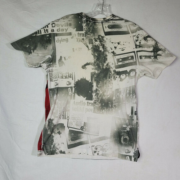 Huetrap Restless Soul Mens Wrap-a-round Graphic Skull Music Size M India Rare - Picture 2 of 5